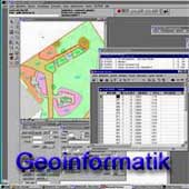 Geoinformatik-z.Bsp: Flächenbilanzen-CAD mit Datenbankanbindung in einer GIS-Umgebung